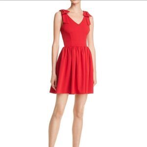🔥AQUA 100 % Bloomingdales exclusive red dress sz Medium New #2